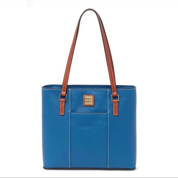 Dooney & Bourke Leather Lexington Bag in Azure - Picture 1 of 16